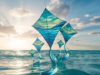 Bermuda Kite Inspired Design Facebook Cover & Phone Wallpaper #2