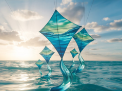 Bermuda Kite Inspired Design Facebook Cover & Phone Wallpaper #2