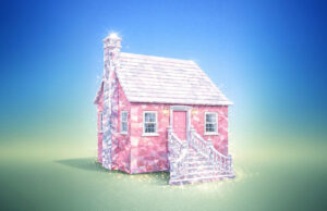 Crystal Cottage Bermuda Facebook Cover & Phone Wallpaper