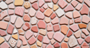 Mini Tiles Inspired By Bermuda Sand Design Facebook Cover & Phone Wallpaper