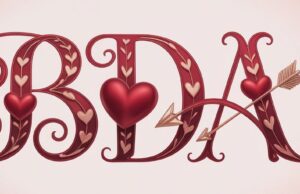 Romantic BDA Love Facebook Cover & Phone Wallpaper