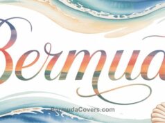 Watercolor Bermuda Hibiscus Facebook Cover & Phone Wallpaper