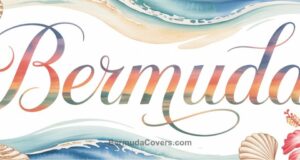 Watercolor Bermuda Hibiscus Facebook Cover & Phone Wallpaper