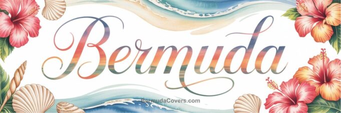 Watercolor Bermuda Hibiscus Bermuda Covers Landscape 77651