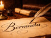 Antique Calligraphy Bermuda Facebook Cover & Phone Wallpaper