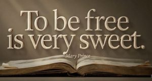 Mary Prince On Freedom Facebook Cover & Phone Wallpaper