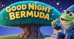 Goodnight Bermuda Treefrogs Facebook Cover & Phone Wallpaper