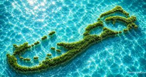 Grass Tide Bermuda Facebook Cover & Phone Wallpaper